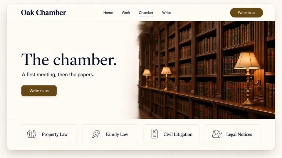 Oak Chamber Chamber page.
